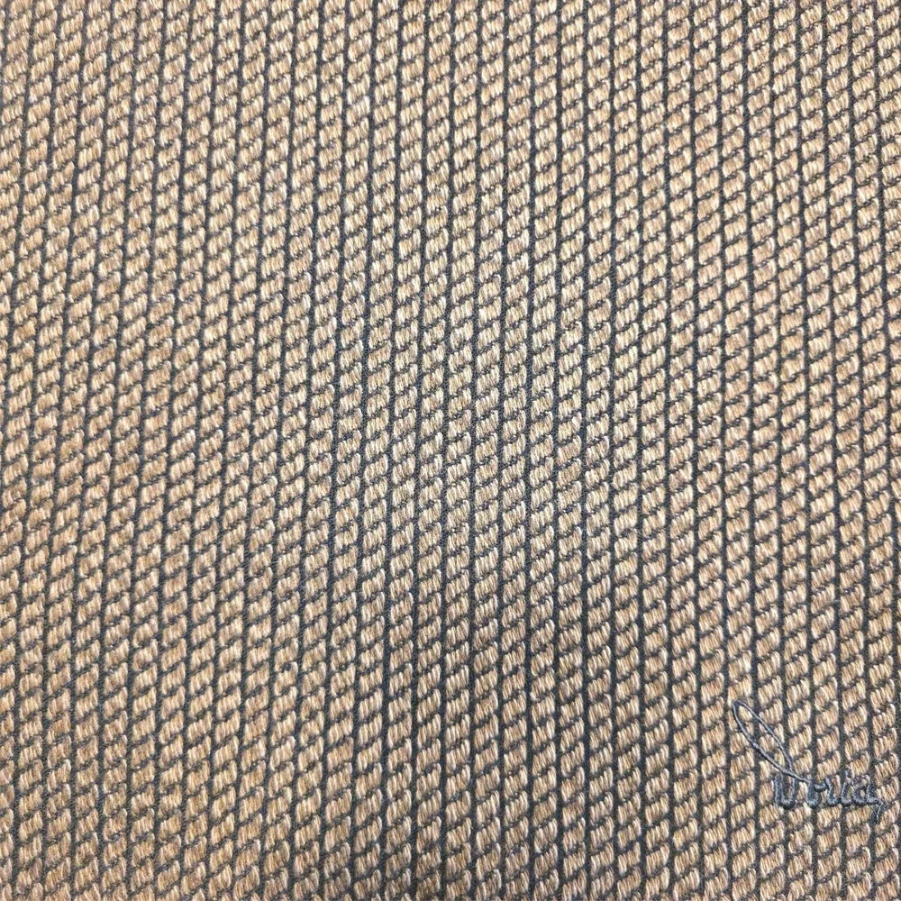 Doria Italy Wool Blend‎ Scarf Brown Rope Pattern Designer Scarf 60